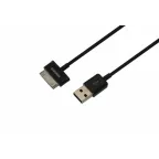                  USB кабель для Samsung Galaxy tab шнур 1 м черный | 18-4210 | REXANT
               