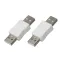Переходник штекер USB-A (Male)-штекер USB-A (Male) | 18-1170 | REXANT