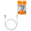 Дата-кабель, ДК 4, USB - micro USB, 1 м, белый, | SQ1810-0304 | TDM