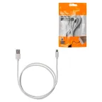 Дата-кабель, ДК 4, USB - micro USB, 1 м, белый, | SQ1810-0304 | TDM