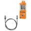 Дата-кабель, ДК 11, USB - USB Type-C, 1 м, тканевая оплетка, серый, | SQ1810-0311 | TDM