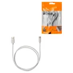                  Дата-кабель, ДК 5, USB - USB Type-C, 1 м, белый, | SQ1810-0305 | TDM
               