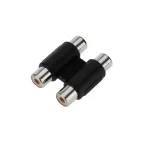                  Переходник 2 гнезда RCA - 2 гнезда RCA, бинокль | 14-0433 | REXANT
               