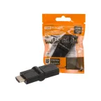 Переходник "АВП 5" штекер HDMI - гнездо HDMI поворотный на 180 градусов, позолоченные контакты, | SQ4040-0105 | TDM