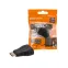 Переходник "АВП 2" штекер mini HDMI- гнездо HDMI, позолоченные контакты, | SQ4040-0102 | TDM