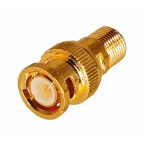                  Переход гнездо F - штекер BNC GOLD | 05-3201-1 | REXANT
               