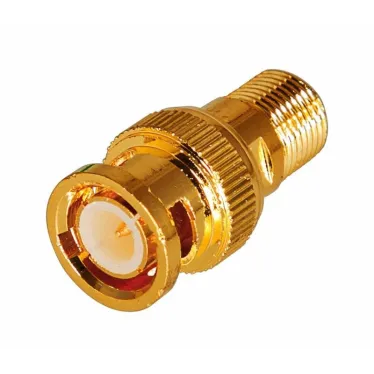 Переход гнездо F - штекер BNC GOLD | 05-3201-1 | REXANT