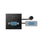 Simon S400 Модуль с адаптером, проходной VGA + MiniJack мама/мама, черный, Simon 400 | 40000191-038 | Simon