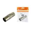 Переходник гнездо F - штекер TV, инд. упаковка  | SQ1809-0006 | TDM