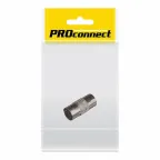                 Переходник антенный, (гнездо TV - гнездо TV), (1шт.) (пакет) PROconnect | 05-2301-4-7 | PROconnect
               