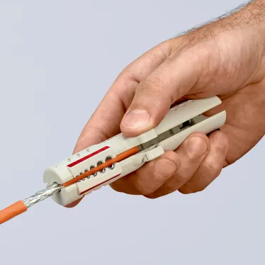 Стриппер для дата-кабелей CAT5 CAT6 CAT7 витая пара UTP/STP 45-10мм 02-4мм L-125мм