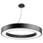 Светильник LED Geometria Ring SPO-134-B-40K-056 56Вт 4000К 4200Лм IP40 800х80 черный подвесной драйвер внутри