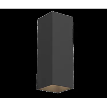 Cветильник светодиодный WL-Cube настенный 10W 4000K 80х80х230 мм угол 60° IP54 RAL9005 черный муар | V1-R5-91513-21000-5401040 | VARTON