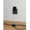 BRITE Розетка с заземлением с защитными шторками и крышкой 16А IP20 РСбш10-3-БрМ маренго