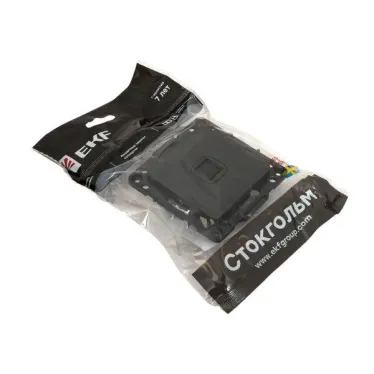 Стокгольм Механизм Розетки RJ-45 1-местной черный