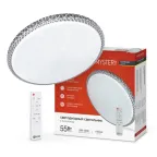                  Светильник светодиодный COMFORT MYSTERY 55Вт 230В 3000-6500K 4400Лм 400x70мм с пультом ДУ | 4690612034904 | IN HOME
               