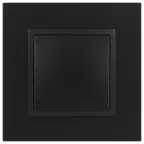 Переключатель, 10АХ-250В, Эра Elegance, антрацит,14-1103-05