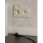 BRITE Розетка с заземлением с защитными шторками и крышкой 16А IP20 РСбш10-3-БрКр бежевый