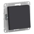 ATLASDESIGN AQUA 1-клавишный ПЕРЕКЛЮЧАТЕЛЬ IP44, сх.6, 10АХ, механизм, КАРБОН