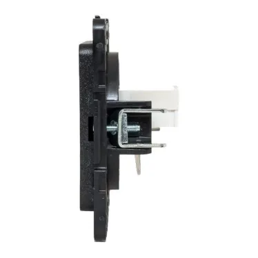 Стокгольм Механизм Розетки RJ-45 1-местной черный