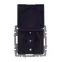 BRITE Розетка с заземлением с защитными шторками и крышкой 16А IP44 РСбш10-3-44-БрЧ черный