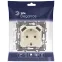 Розетка 2P+E 16A-250В, штор. с 2xUSB 5В-3А, Эра Elegance, слоновая кость 14-4109-02