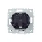 BRITE Розетка с заземлением с защитными шторками и крышкой 16А IP20 РСбш10-3-БрМ маренго