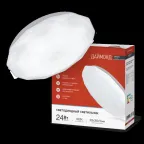                  Светильник светодиодный серии DECO 24Вт 230В 6500К 1560лм 300х55мм ДАЙМОНД | 4690612033693 | IN HOME
               