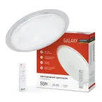 Светильник светодиодный COMFORT GALAXY 55Вт 230В 3000-6500K 4400Лм 450x85мм с пультом ДУ | 4690612035062 | IN HOME