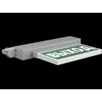 Световой указатель аварийного освещения BS-CANOE-73-S1 LED Gray | a20996 | Белый свет