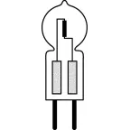 Лампа галогенная 64440 PRO 50W 12V GY6.35 FS1 | 4050300615936 | Osram