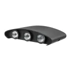                  Светильник светодиодный универсальный Star Way 1,5 х 6 Вт LED черный | 610-010 | Rexant
               