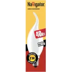 Лампа накаливания ЛОН 40Вт Е14 230В NI-FC-40-230-E14-FR | 94334 | Navigator
