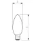 Лампа накаливания ЛОН Stan 40W E27 230V B35 CL 1CT/10X10 | 921492044218 | PHILIPS