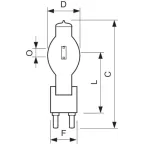 Лампа архитектурная/сценическая MSR 2500 HR 1CT/2 | 928104905114 | PHILIPS