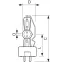 Лампа архитектурная/сценическая MSR 700 SA 1CT/4 | 928170305115 | PHILIPS