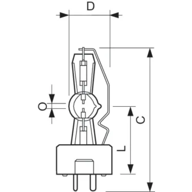 Лампа архитектурная/сценическая MSR 700 SA 1CT/4 | 928170305115 | PHILIPS