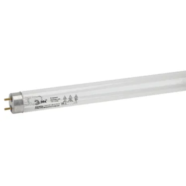 Лампа люминесцентная бактерицидная  UV-С ДБ 15 Т8 G13  T8/15W дл волны 253,7 нм | Б0048972 | ЭРА