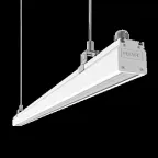 Cветильник светодиодный линейный Mercury Mall IP54 2173x54x58 мм акрил 114W 4000К белый RAL9003 муар DALI | V1-R0-00567-31D01-5411440 | VARTON