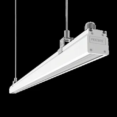 Cветильник светодиодный линейный Mercury Mall IP54 2173x54x58 мм акрил 114W 4000К белый RAL9003 муар DALI | V1-R0-00567-31D01-5411440 | VARTON