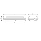 Указатель аварийный светодиодный URAN 6513-3 LED | 4502003190 | Световые Технологии