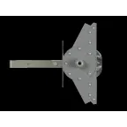 Световой указатель аварийного освещения светодиодный BS-ATRIX-10-L1-BZ 31Вт централизованный скоба IP65 | a15192 | Белый свет