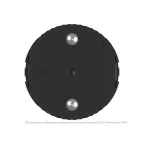 Световой указатель аварийного освещения светодиодный BS-OKO-10-L1-24 Black черный 24В 4,2Вт IP20 накладной централизованный | a15319 | Белый свет