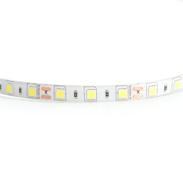 Лента светодиодная LEDх60/м 5м 14.4w/m 12в IP65 дневной