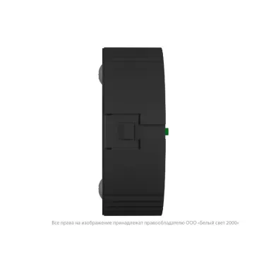 Световой указатель аварийного освещения светодиодный BS-OKO-10-L1-24 Black черный 24В 4,2Вт IP20 накладной централизованный | a15319 | Белый свет