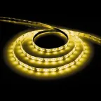 Лента светодиодная LEDх60/м 5м 4.8w/m 12в IP65 желтый