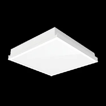 Люминесцентный светильник A070 для V-Clip® 4х24 600х600х100 IP65/54 с рассеивателем опал аварийный | V1-A3-07070-10A00-6596LUM | VARTON