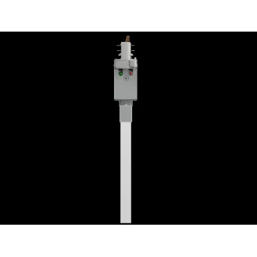 Световой указатель аварийного освещения BS-CANOE-73-S2 LED Gray | a20998 | Белый свет