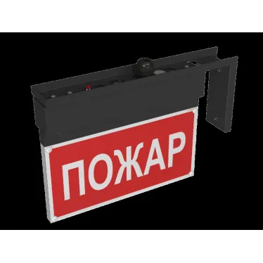 Световой указатель аварийного освещения BS-NEXTRINO-71-S1-INEXI3-MSS3 Black | a15519 | Белый свет