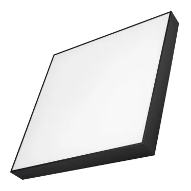 Светильник SP-QUADRO-S600x600-60W Warm3000 (BK, 120 deg, 230V) (Arlight, IP40 Металл, 3 года) | 034805 | Arlight
